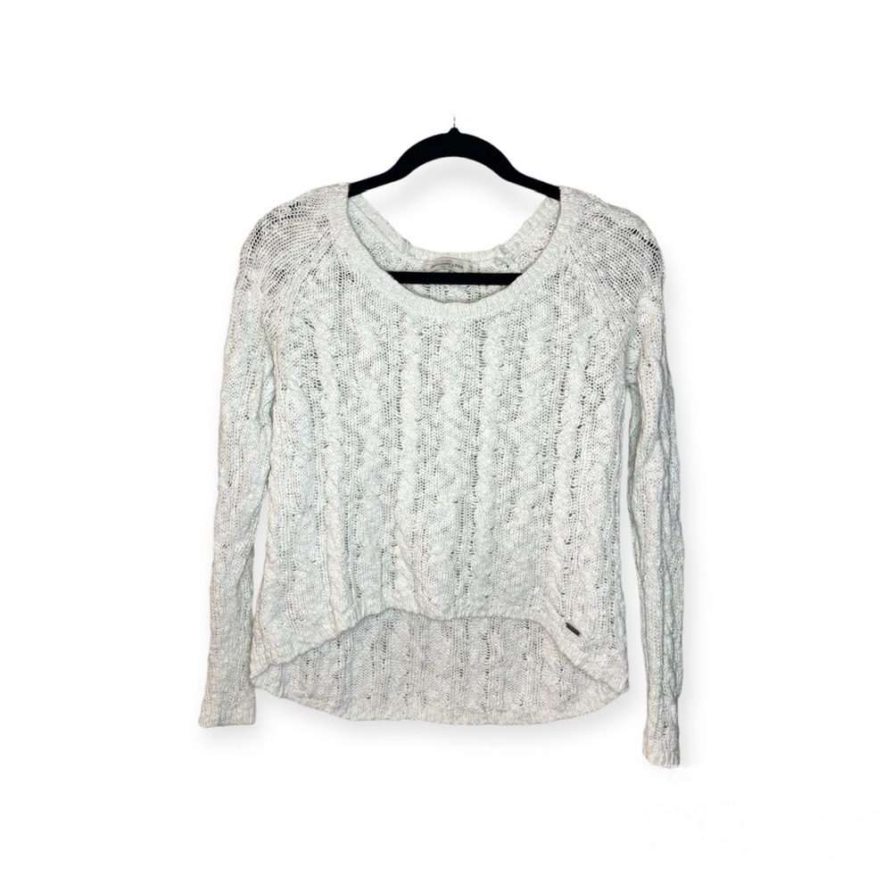 Abercrombie & Fitch White Sweater